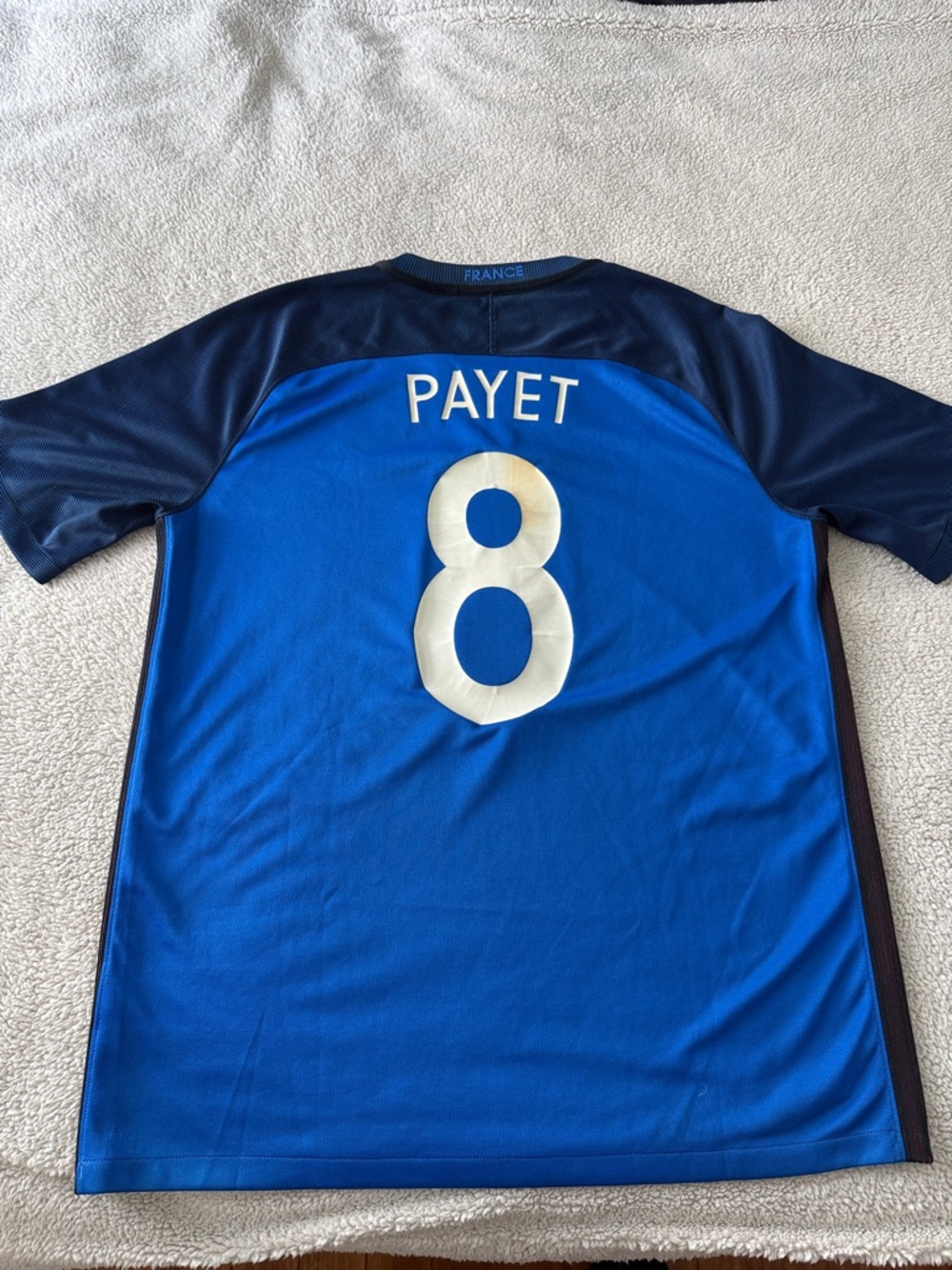 RARE France 🇫🇷 #8 Dimitri Payet Euro 2016 Edition Home Nike Jersey